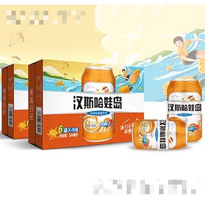 漢斯哈娃島碳酸飲料330ml箱裝