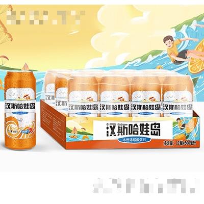 漢斯哈娃島碳酸飲料500mlx12