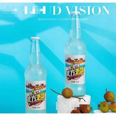 北方老味荔枝味嘉賓汽水500ml