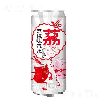 王老吉荔枝味老汽水500ml罐裝