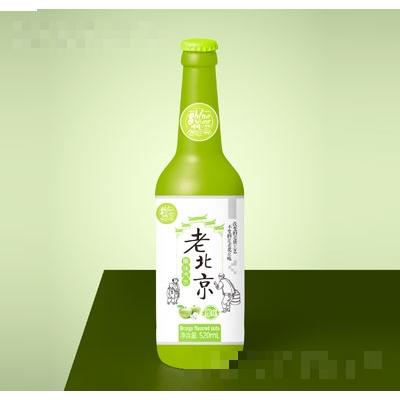 咔哇潮老北京果味汽水520毫升