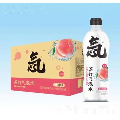 忥蘇打氣泡水白桃味480mlX6