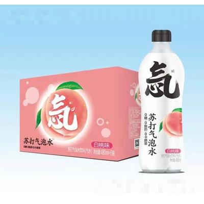 忥蘇打氣泡水白桃味480mlX6瓶