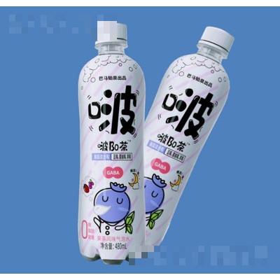 啵Bo茶莓莓紅茶味氣泡水480ml