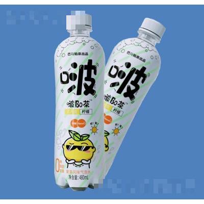 啵Bo茶檸檬烏龍味氣泡水480ml