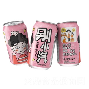 別小汽荔枝味汽水320ml