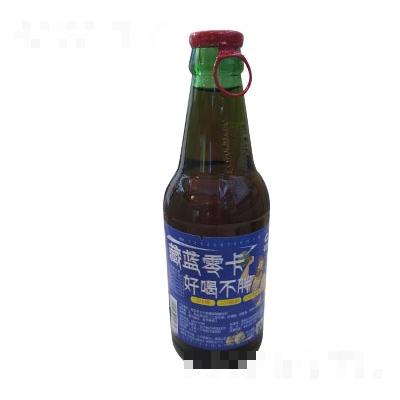 藏藍零卡王者橘味碳酸飲料（瓶子）
