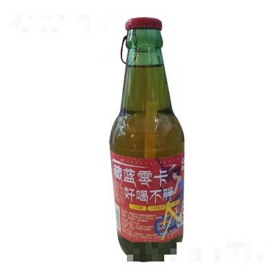 藏藍零卡王者橘味碳酸飲料（瓶）