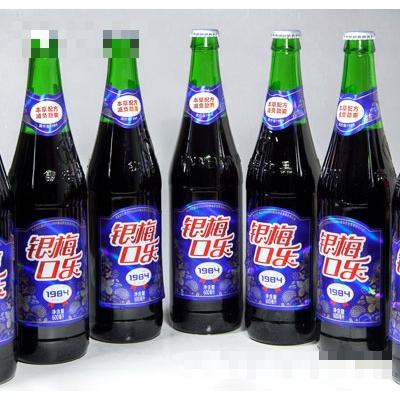 銀梅口樂600ml（瓶）