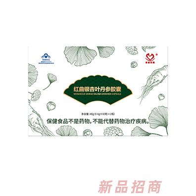 福鑫柏健紅曲銀杏葉丹參膠囊