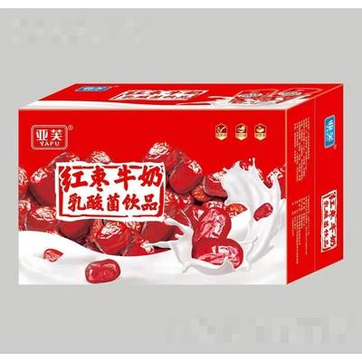 亞芙紅棗牛奶乳酸菌飲品
