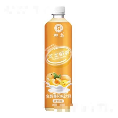 椰島芝士奶昔乳酸菌風味飲品黃桃味1.25L