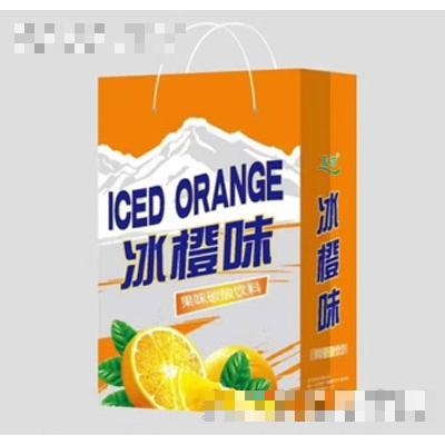 藍炫冰橙味果味碳酸飲料（袋）