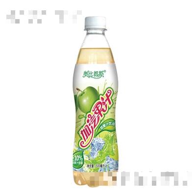 奧比都斯加汽蘋果汁500ml