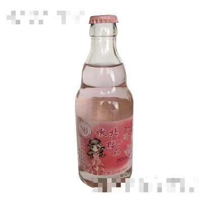 嫩北飲品櫻花水蜜桃檳汽水