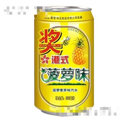 擊掌菠蘿麥芽味汽水330ml