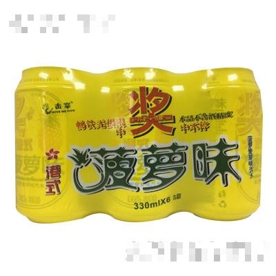 擊掌菠蘿麥芽味汽水330mlX6