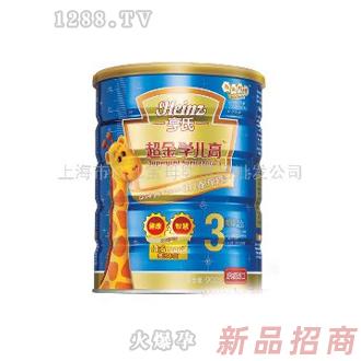 亨氏超金學兒高幼兒奶粉900g