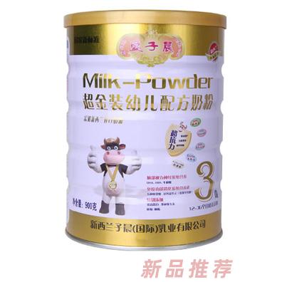 愛子晨超金裝嬰兒配方奶粉3段