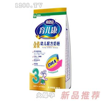 完達山奶粉育兒康三段400g
