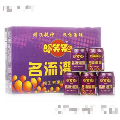 郎笑笑名流灌頂維生素果味飲料箱