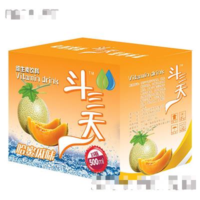 斗三天哈密瓜味500mlx15瓶維生素飲料