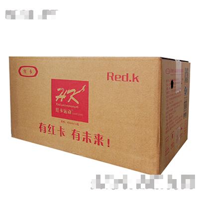 紅卡運動飲料箱子