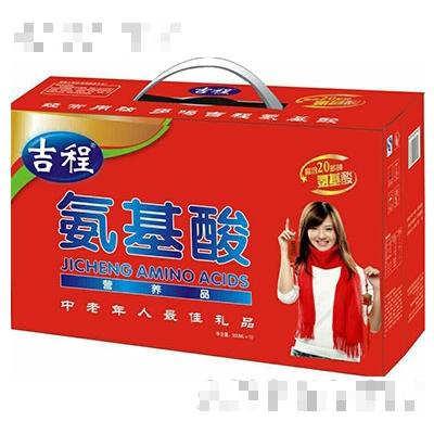 吉程氨基酸營養飲品普裝禮盒（紅）300ml