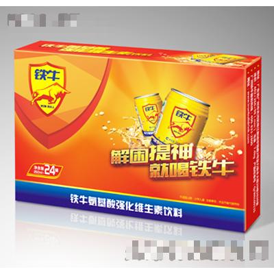 24罐裝鐵牛氨基酸強化維生素飲料