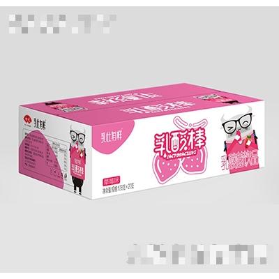 乳此有樣乳酸棒乳酸菌飲品草莓味128g×20支
