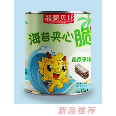 龍嬰貝比海苔夾心脆 南瓜子味
