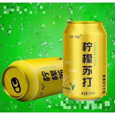 介恬低糖檸檬味蘇打飲料310ml