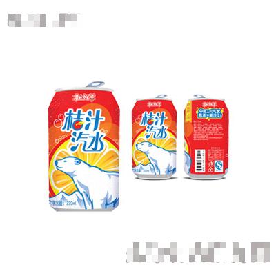 北冰洋桔子汽水330ml聽裝