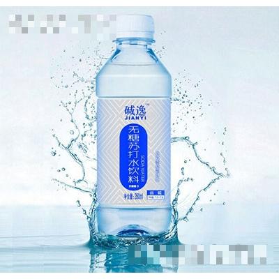 堿逸無糖蘇打水飲料350ml瓶子