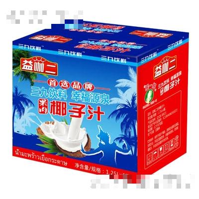 益咖二果肉椰子汁
