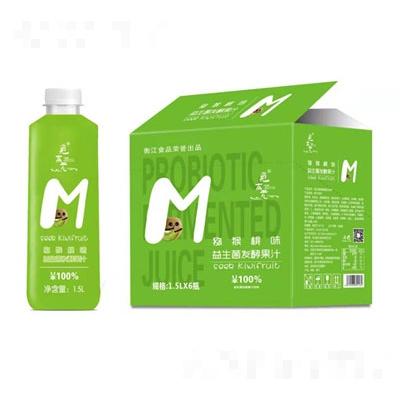 覓本元獼猴桃味益生菌發酵果汁大瓶餐飲果汁