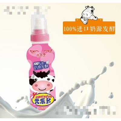 元樂多草莓味乳酸菌飲料340ml
