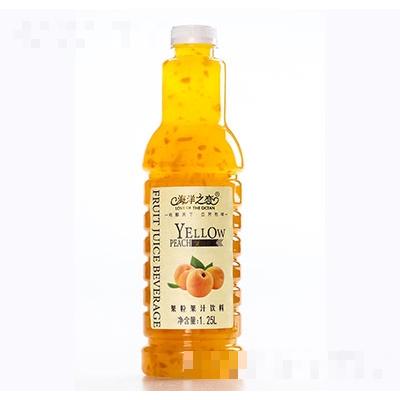 海洋之戀黃桃果汁飲料1.25L