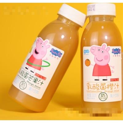 小豬佩奇乳酸菌芒果汁飲品