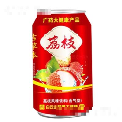 白云山荔枝風味飲料330ml
