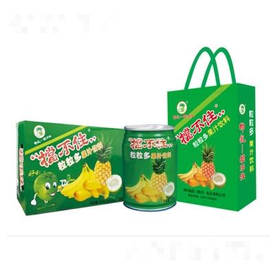 椰風擋不住粒粒多果汁飲料250mlX20罐