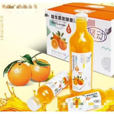 聚動鮮橙益生菌發酵果汁380mlX15瓶