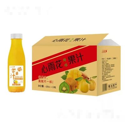 心雨花芒果汁430ml×15瓶