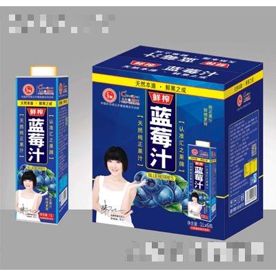 匯之果藍莓汁飲料1000ML×6盒
