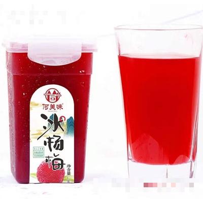 何美味冰楊梅果汁飲料380ml