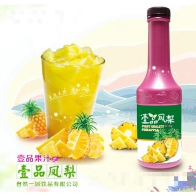 自然一派壹品鳳梨果汁