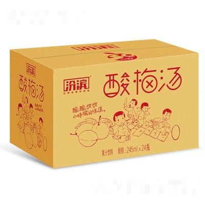 汾濱酸梅湯果汁飲料245mlX24