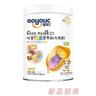 傲龍優可優愛谷果營養配方米乳