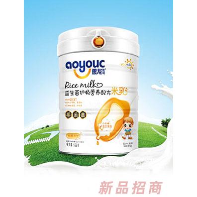 傲龍優可益生菌護暢營養配方米乳（小米 混合果蔬）