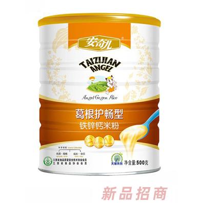 安奇兒天慧系列葛根護暢型鐵鋅鈣米粉鐵罐